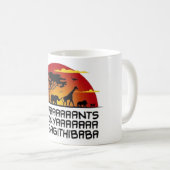 African Sunset Kaffeetasse (VorderseiteRechts)