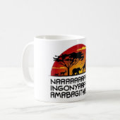 African Sunset Kaffeetasse (Vorderseite Links)