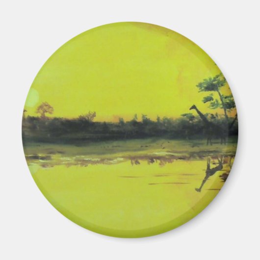 African Sunset Magnet (Vorne)