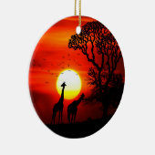 African Sunset Ornament (Rechts)
