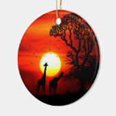 African Sunset Ornament (Links)