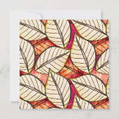 African Theme Tropical Pool oder Beach Party Einladung (Rückseite)