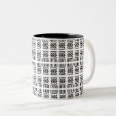 African Tic Tac Toe Coffee Tasse (VorderseiteRechts)