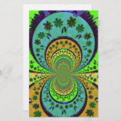 African Traditional Hakuna Matata Colors.png Briefpapier (Vorne/Hinten)