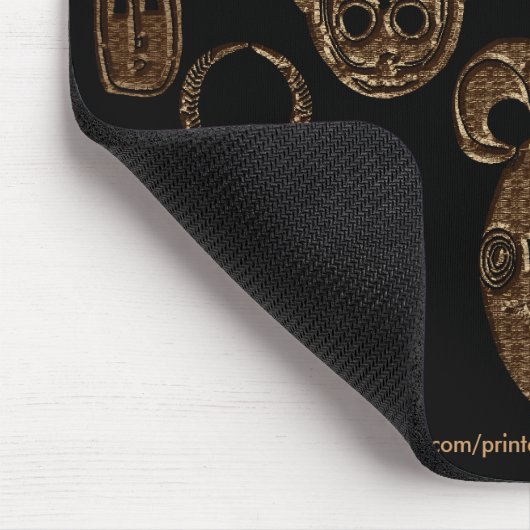 African Tribal Art Mousepad (Ecke)
