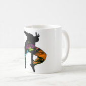 African Tribal Dance Kaffeetasse (VorderseiteRechts)