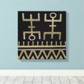 African Tribal Dance Leinwanddruck (Insitu (Holzboden))