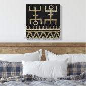 African Tribal Dance Leinwanddruck (Insitu (Schlafzimmer))