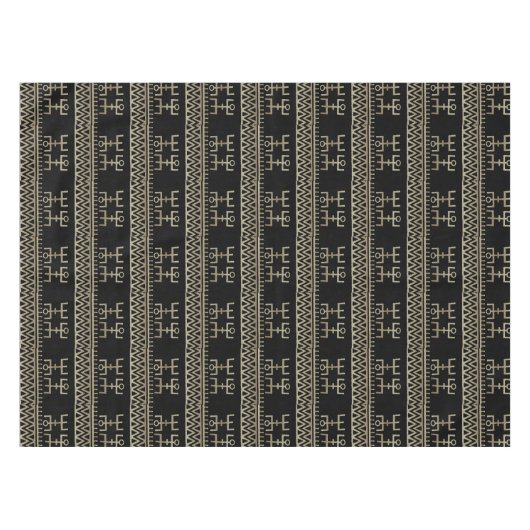 African Tribal Dance Tischdecke (Vorderseite (Horizontal))