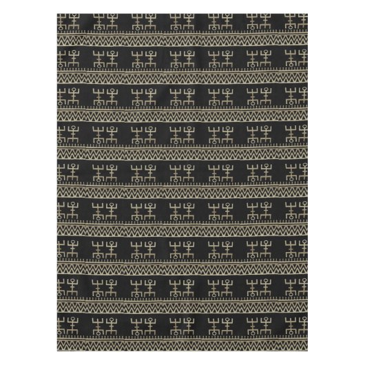 African Tribal Dance Tischdecke (Vorderseite)