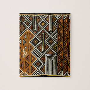 African Tribal Kuba Design Puzzle