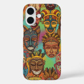 AFRICAN TRIBAL MASK Case-Mate iPhone HÜLLE (Rückseite)