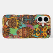 AFRICAN TRIBAL MASK Case-Mate iPhone HÜLLE (Rückseite (Horizontal))