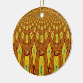 African Tribal Motif Keramikornament (Links)