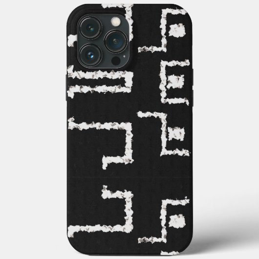 African Tribal Mudcloth Case-Mate iPhone Hülle (Rückseite)