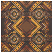 African Tribal Print Fabric - Eine Leinwand der Ku Stoff (Muster)