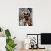 African Tribal Queen Poster (Heimbüro)