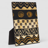 African Tribal Shaman Design Fotoplatte (Seite)