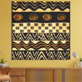 African Tribal Shaman Design Leinwanddruck (Insitu (Wohnzimmer))
