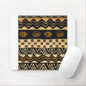 African Tribal Shaman Design Mousepad (Mit Mouse)