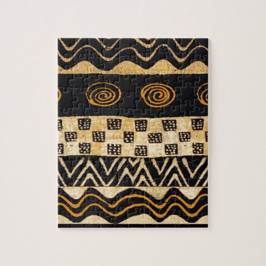 African Tribal Shaman Design Puzzle (Vertikal)
