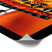 African Tribal Wüstenkönigin Poster (Ecke)