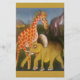 African Trio Art Print Briefpapier