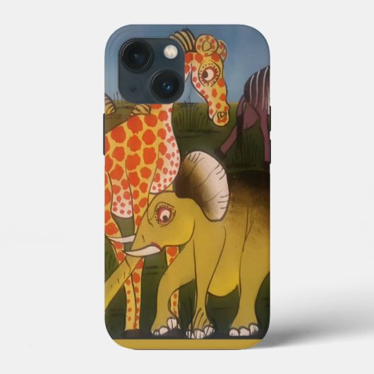 African Trio Art Print Case-Mate iPhone Hülle (Rückseite)
