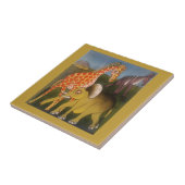 African Trio Art Print Fliese (Seite)