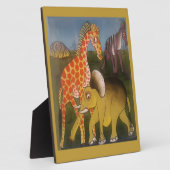 African Trio Art Print Fotoplatte (Seite)