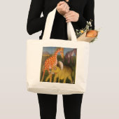 African Trio Art Print Jumbo Stoffbeutel (Vorderseite (Produkt))