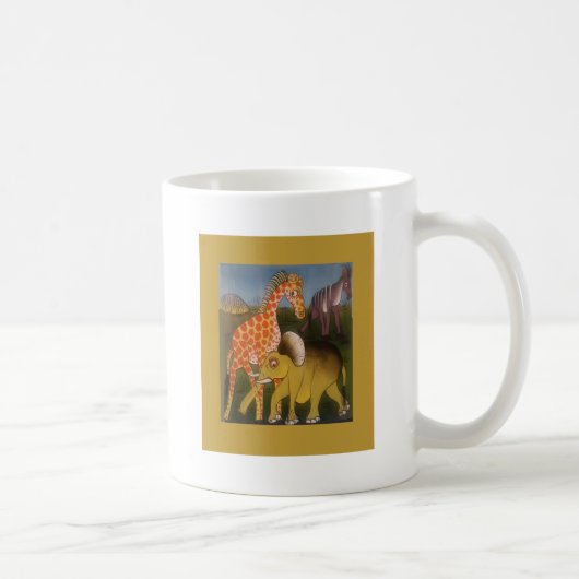 African Trio Art Print Kaffeetasse (Rechts)