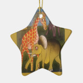 African Trio Art Print Keramikornament (Links)