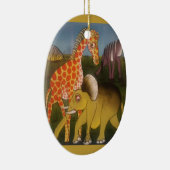 African Trio Art Print Keramikornament (Rechts)