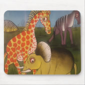 African Trio Art Print Mousepad (Vorne)