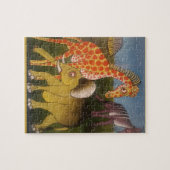 African Trio Art Print Puzzle (Horizontal)