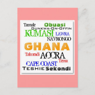 African_Urban Custom Postkarte