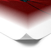 African Vase Confetti Celebration Poster (Ecke)