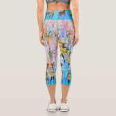 African Village Capri Leggings (Rückseite)