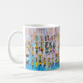 African Village Kaffeetasse