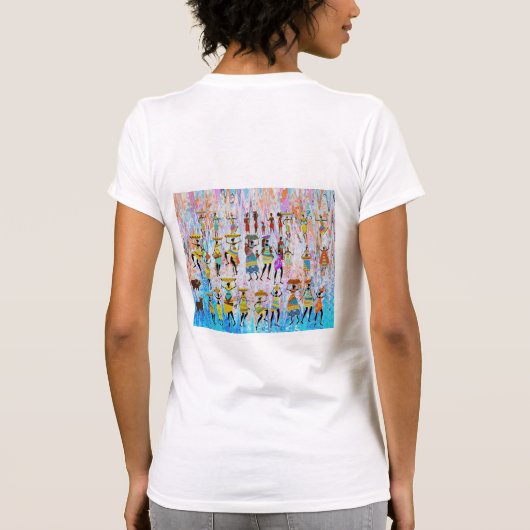 African Village T-Shirt (Rückseite)