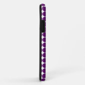 African Violet Safari Dot Case-Mate iPhone Hülle (Hinten/Rechts)