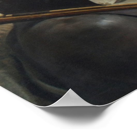 African Warrior von Walter Scott Boyd Poster (Ecke)