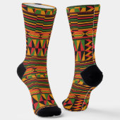 African Wax Print Africa United Afri Power Socks  Socken (Gewinkelt)