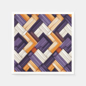 African Weave Basket Bliss Serviette (Vorderseite)