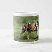 african-wild-dog-004 Jumbo-Tasse (Vorderseite)