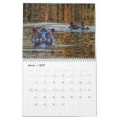 African Wildlife 2022 Calendar Kalender (Mär 2027)