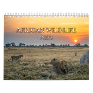 African Wildlife Calendar Kalender