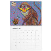 African Wildlife Calendar Kalender (Feb 2027)
