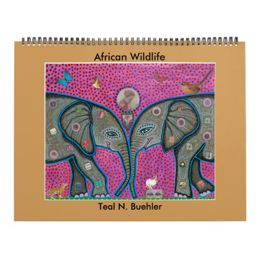 African Wildlife Calendar Kalender (Titelbild)